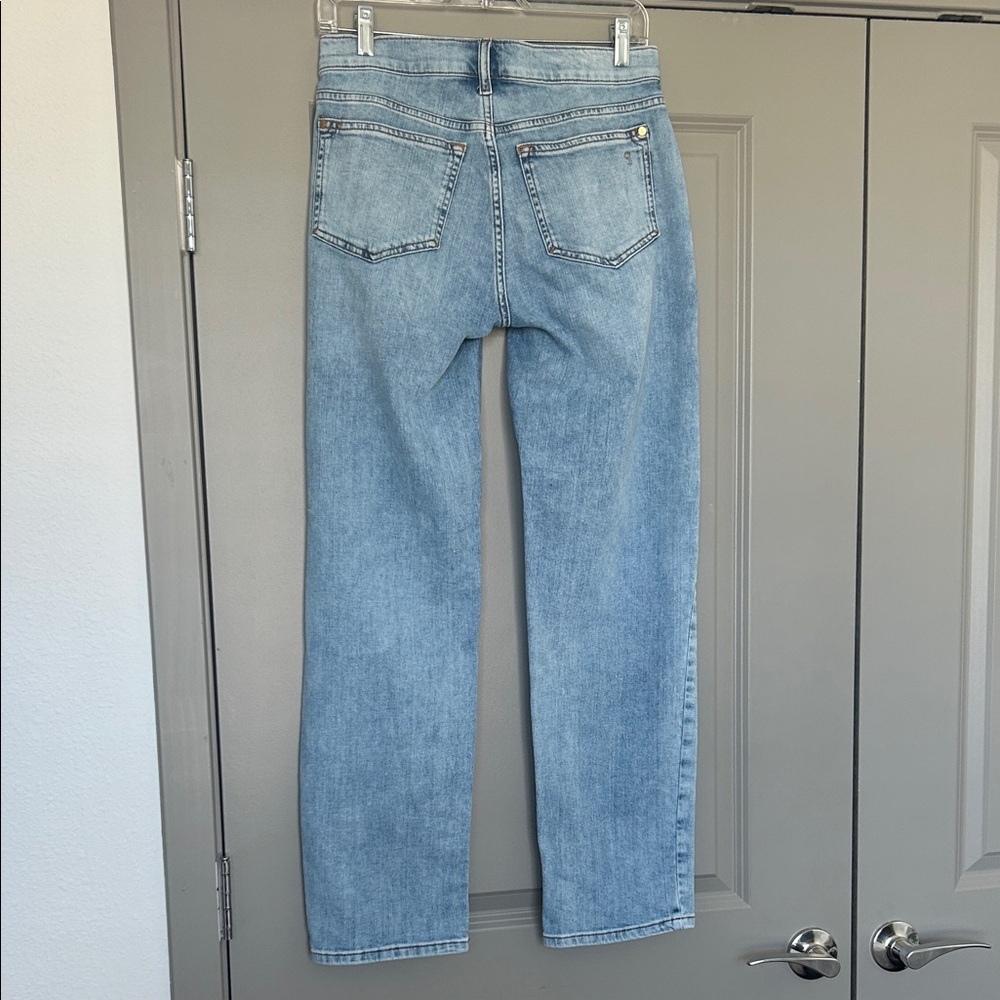 Pilcro Mid Rise Straight Leg Jeans - Picture 2 of 4